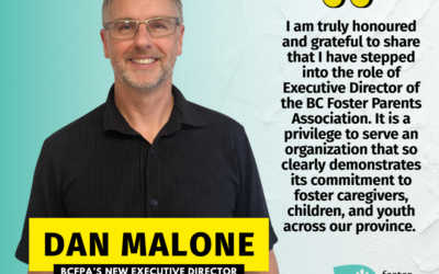Message to the Community from BCFPA’s New Executive Director, Dan Malone