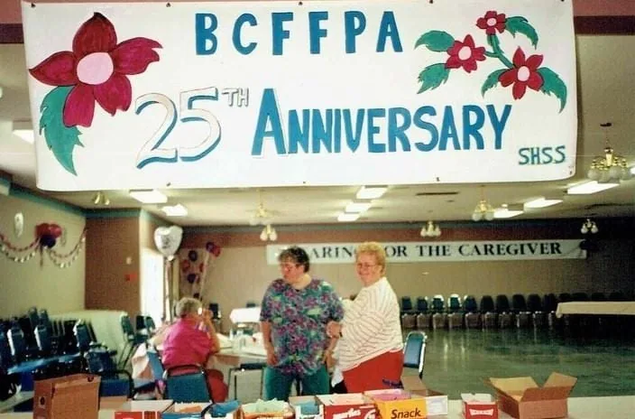 BCFFPA members celebrate the organization’s 25th anniversary.