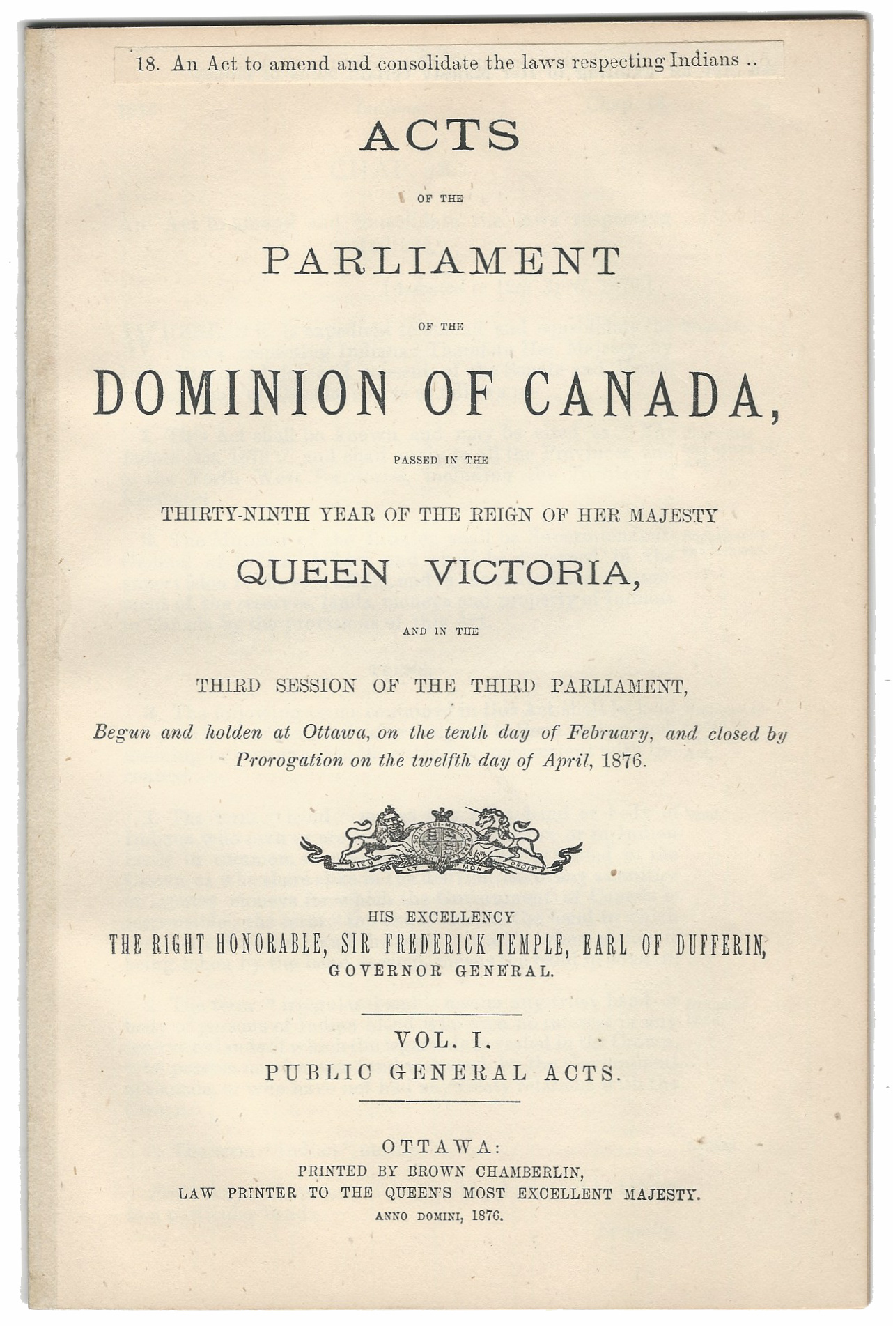 Indian Act Canada