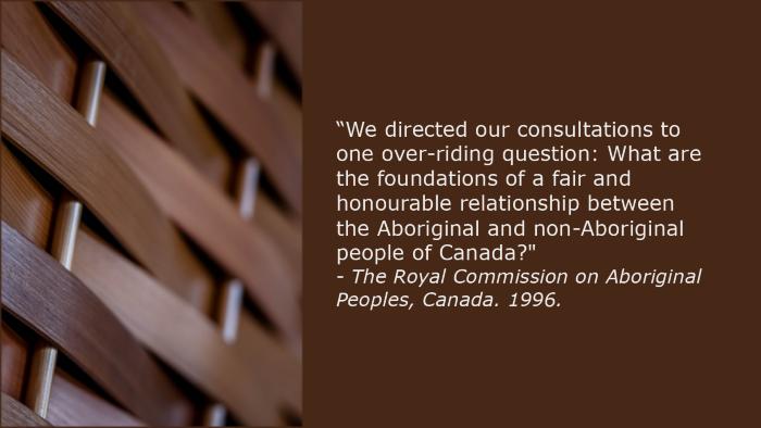 report of the royal commission on aboriginal peoples